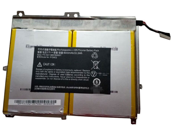 F 9000mAh/33.3Wh 3.7V batterie