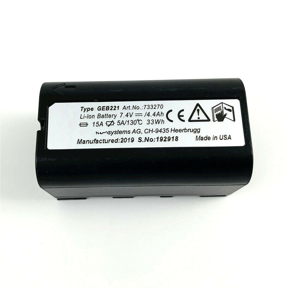 B 4400mAh/33Wh 7.4V batterie