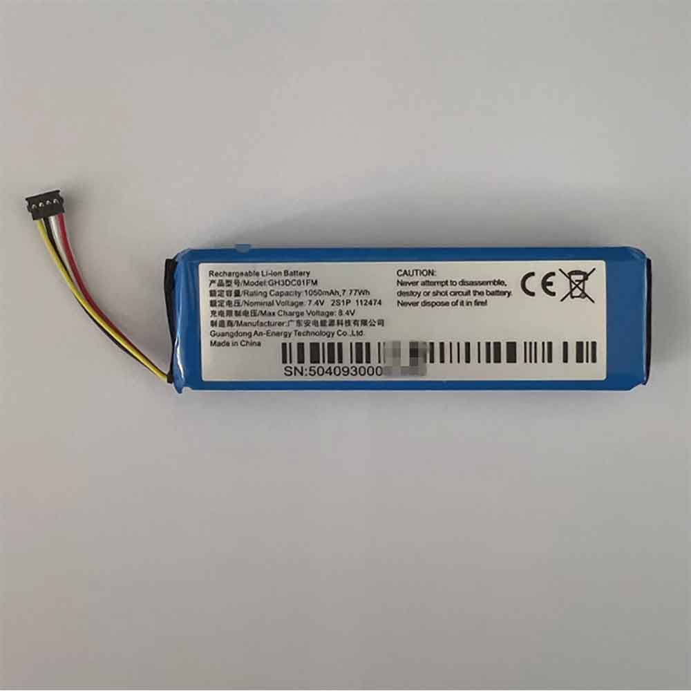 DC 1050mAh 7.4V batterie