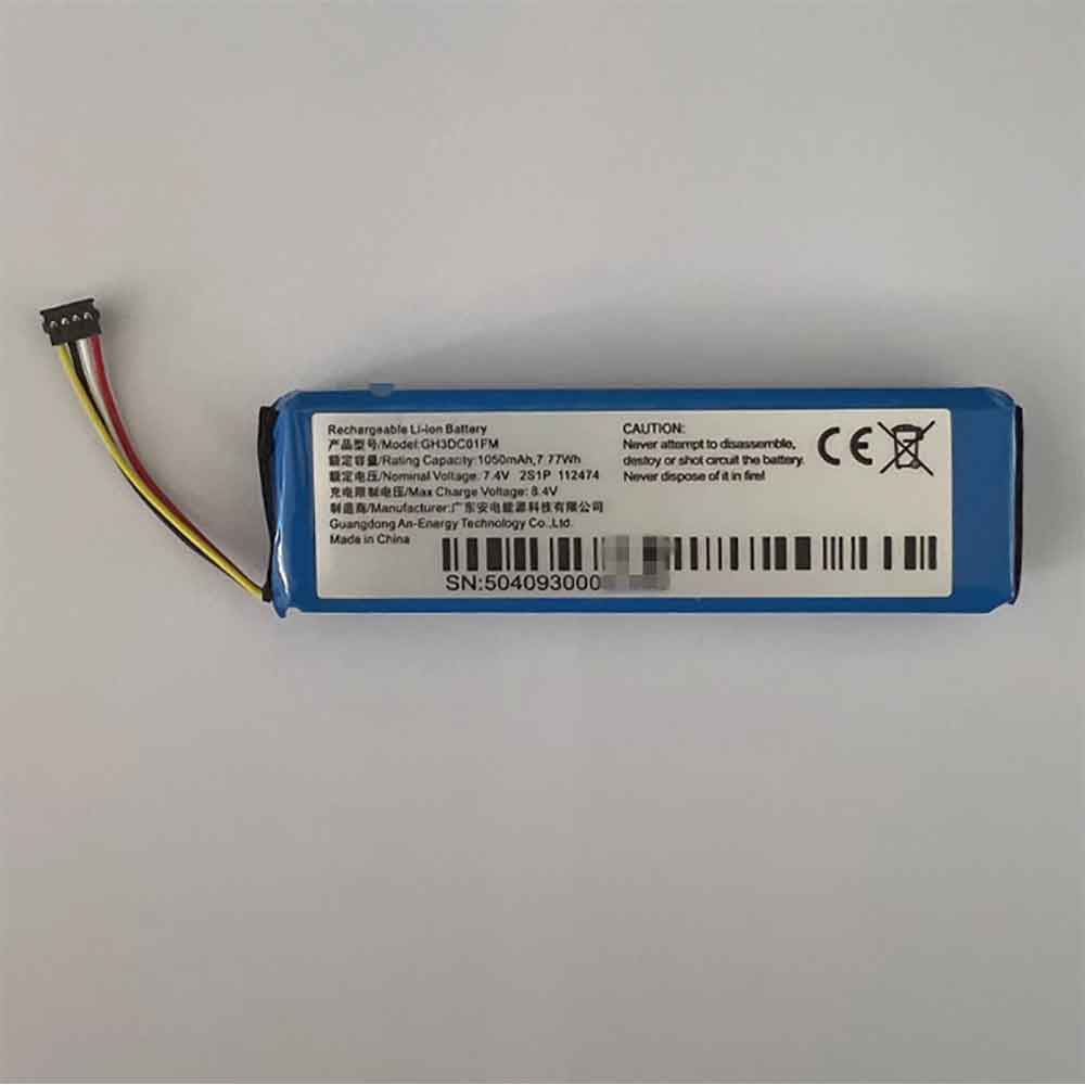 3 1050mAh 7.4V batterie