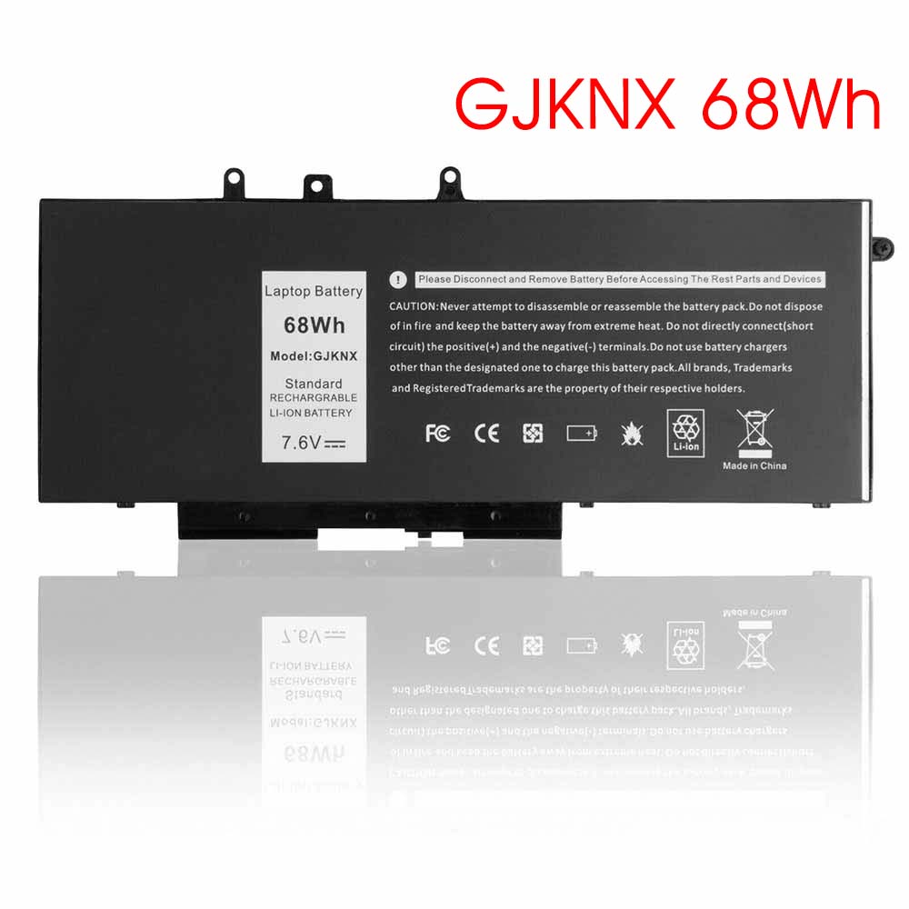 GJKNX 68Wh 8500mAh(4 Cell) 7.6V batterie