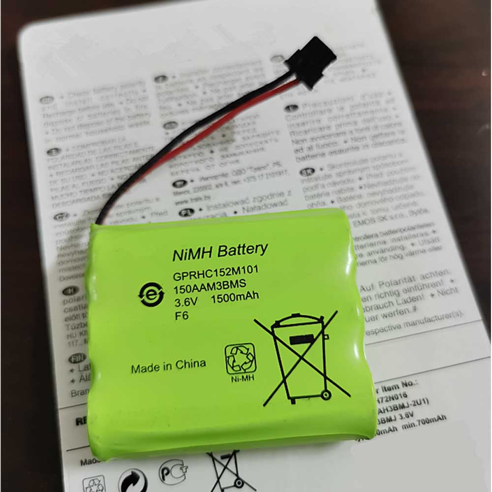 for 1500mAh 3.6V batterie