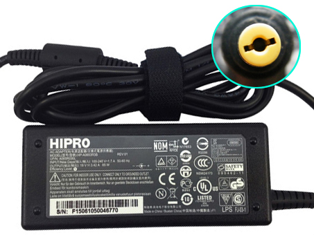 PA-1700-02 100-240V  50-60Hz (for worldwide 

use) 19V  3.42A, 65W  batterie