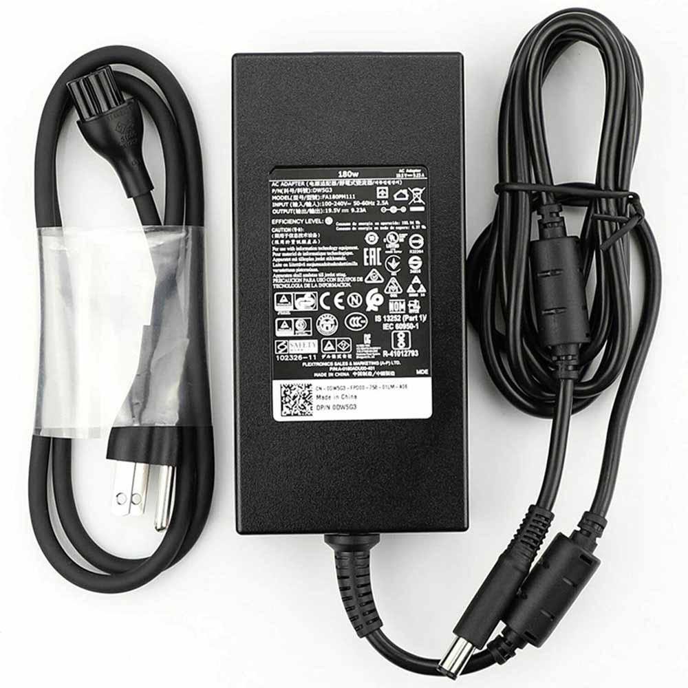 X5 100-240V 50-60Hz 19.5v-9.23A, 180W batterie