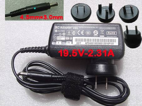 S 100-240V, 50/60Hz 19.5V-2.31A batterie