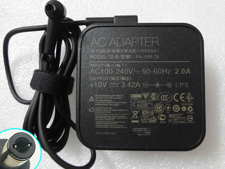 N17908 AC 100V - 240V 50

-60Hz 19V-3.42A,65W batterie