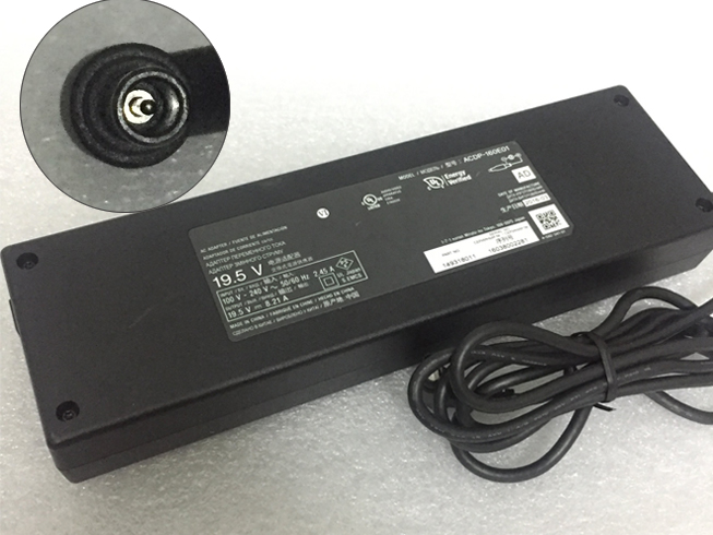 1 AC 100V - 240V 2.45A 50-60Hz 19.5V-8.21A, 160W  batterie