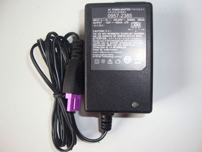 HP 100-240V 50-60Hz (for worldwide use) 22V 455MA batterie