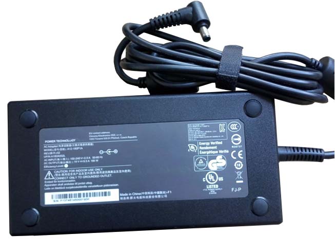 MSI 100-240V 2.5A 50-60Hz (for worldwide use) 19.5V 9.2A 180W batterie
