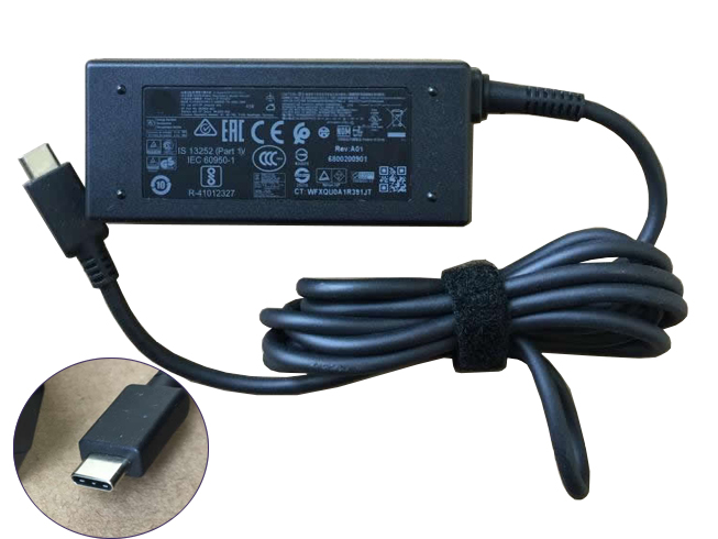 HP 100-240V  1.4A 50-60Hz (for worldwide use) 5V 2A/12V 3A/15V 3A 45W  (ref to the picture) batterie