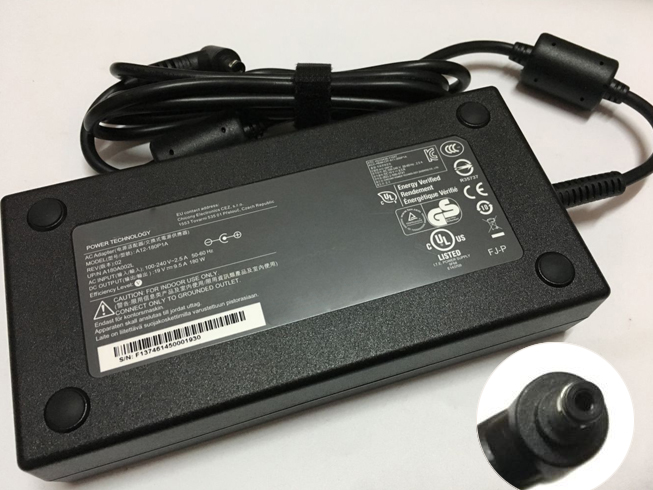 MSI 100-240V  50-60Hz (for worldwide use) 19V 9.5A, 180W batterie