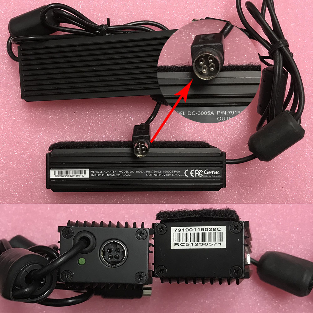 S 100 ~ 240V   50~ 60Hz 19V ~ 4.74A, 90W batterie