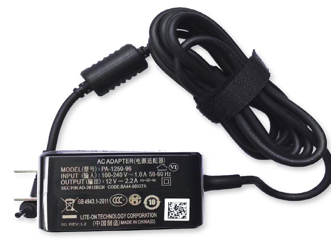 PA-1250-98 100-240V 50-60Hz (for worldwide use) 12V 2.2A 26W adapter