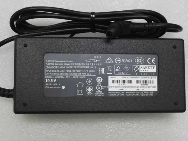 B3 100 - 240V 2.0A 50~ 60Hz 19.5V ~ 5.2A  , 100Watt batterie