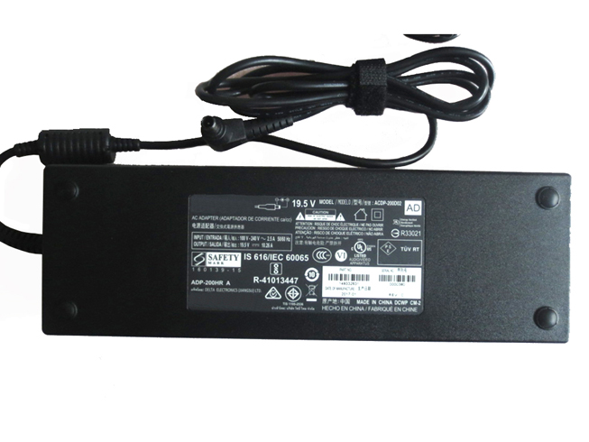 T 100-240V 2.5A 50-60Hz 19.5V 10.26A 200W batterie