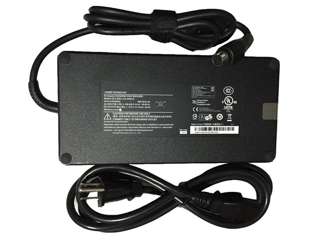 MSI 100-240V  50-60Hz (for worldwide use) 19.5V 16.9A 330W(Compatible  20V 15A) batterie