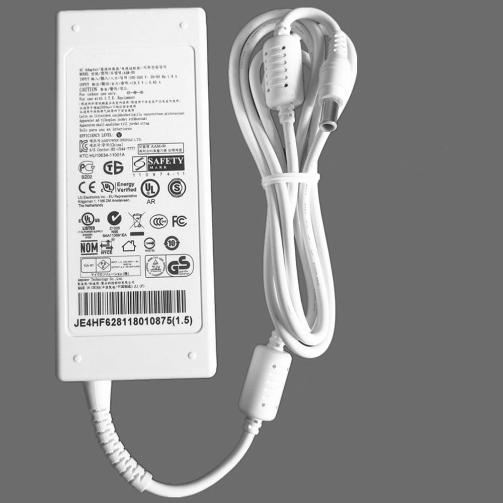 S AC 100-240V, 50-60Hz DC 19.5V 5.65A 110W batterie