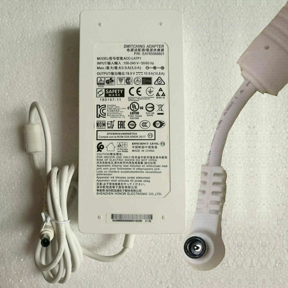 ACC-LATP1 100-240V 50-60Hz 3.0A (for worldwide use) 19.5V 10.8A 210W adapter