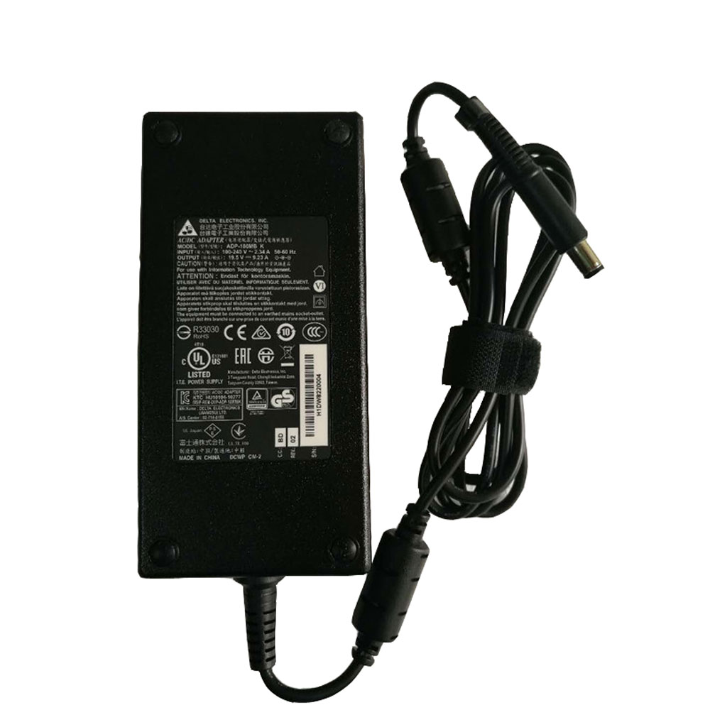 ADP-180 100-240V 2.34A 50-60Hz 1.5A(for worldwide use) 19V 9.47A/19.5V 9.23A 180W batterie