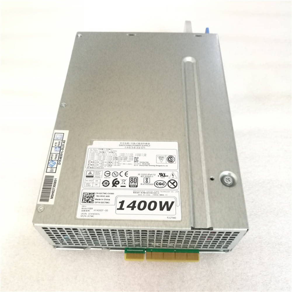 DELL 100-240V~/15.0-9.5A 1100W 100-180V,1400W 180.1-240V batterie