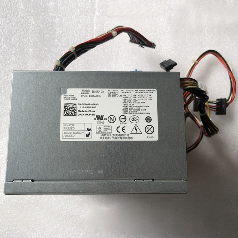 K 100-240V 4.7A 47-63Hz 305W batterie