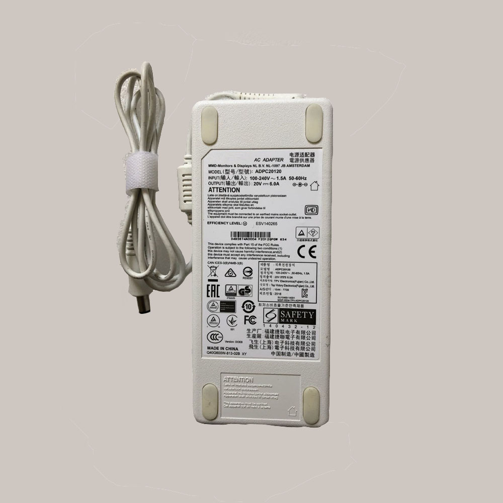 1 100-240V 50-60Hz 1.5A 20V 6.0A 120W batterie