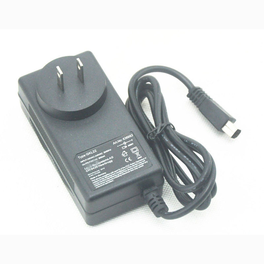 GKL22 100-240V/50-60Hz 14V 800mA adapter
