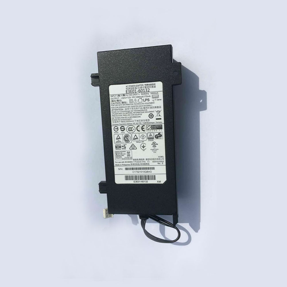 3E01 100-240V 50/60Hz 1600MA 32V/+12A 1095MA/170MA batterie
