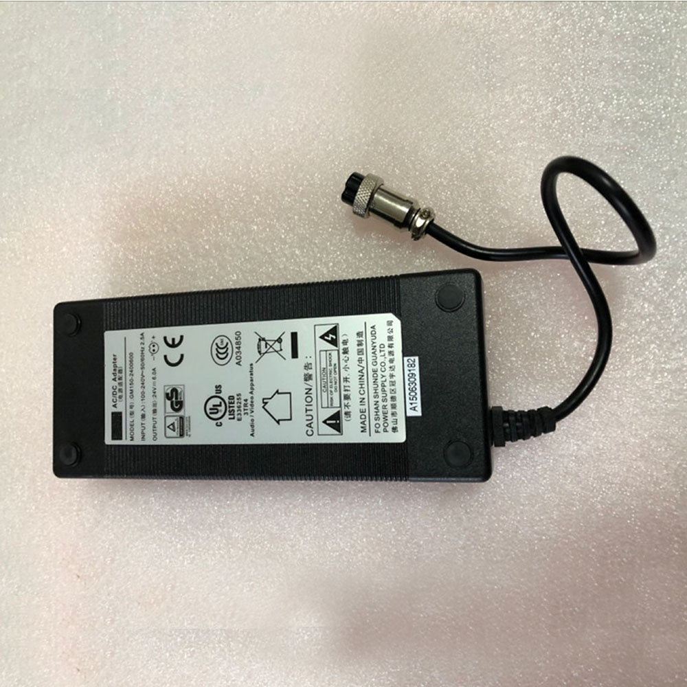 A 100-240V 50-60Hz 2.5A MAX 24V 6A/6000MA batterie