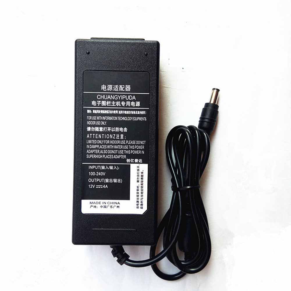 12V 100-240V 50-60Hz 12V 4A 48W batterie