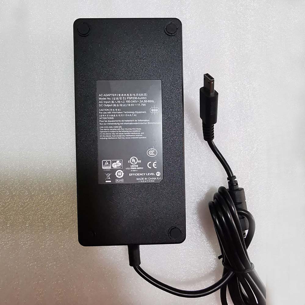 B 100V-240V 3A 50-60Hz 19.5V 11.79A 230W batterie