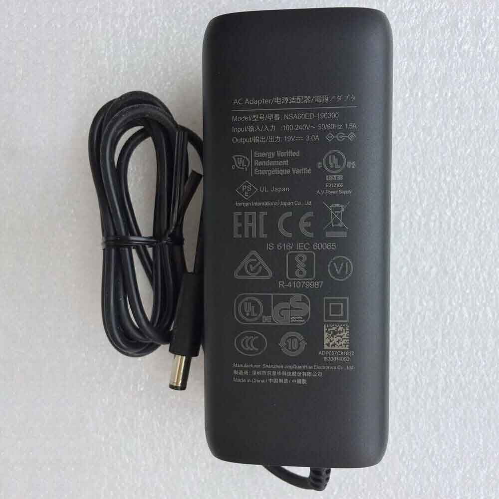 <br 100-240V 50-60Hz 19V 3A 57W batterie