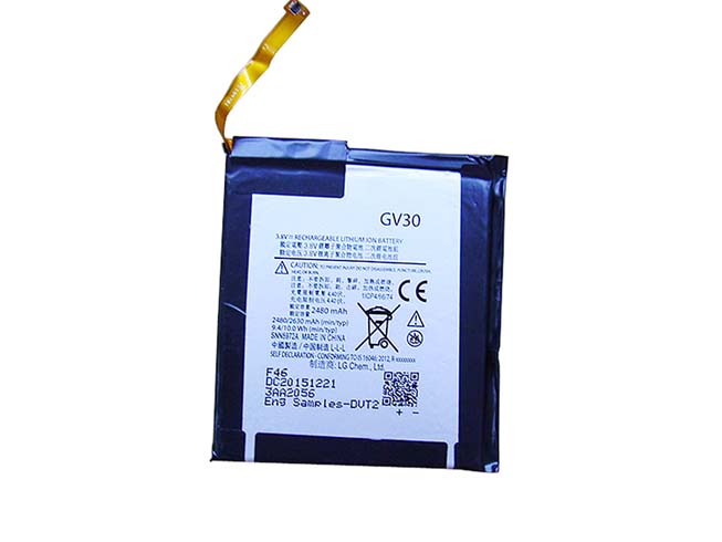 72 2480MAH 3.8V/4.4V batterie