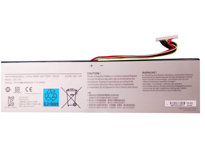 X3 4950mah/73.26Wh 14.8V batterie