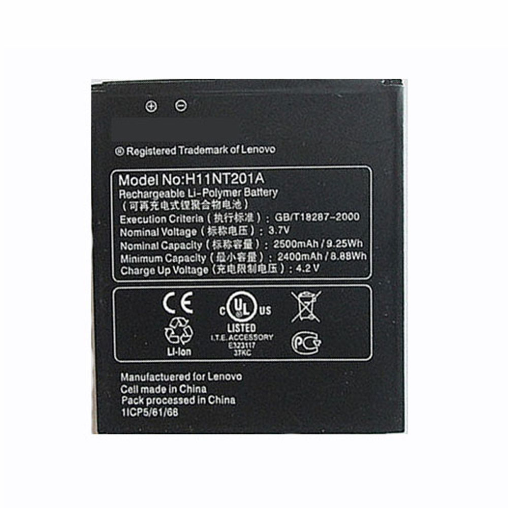 Lenovo 2400mAh/8.88WH 3.7V/4.2V batterie