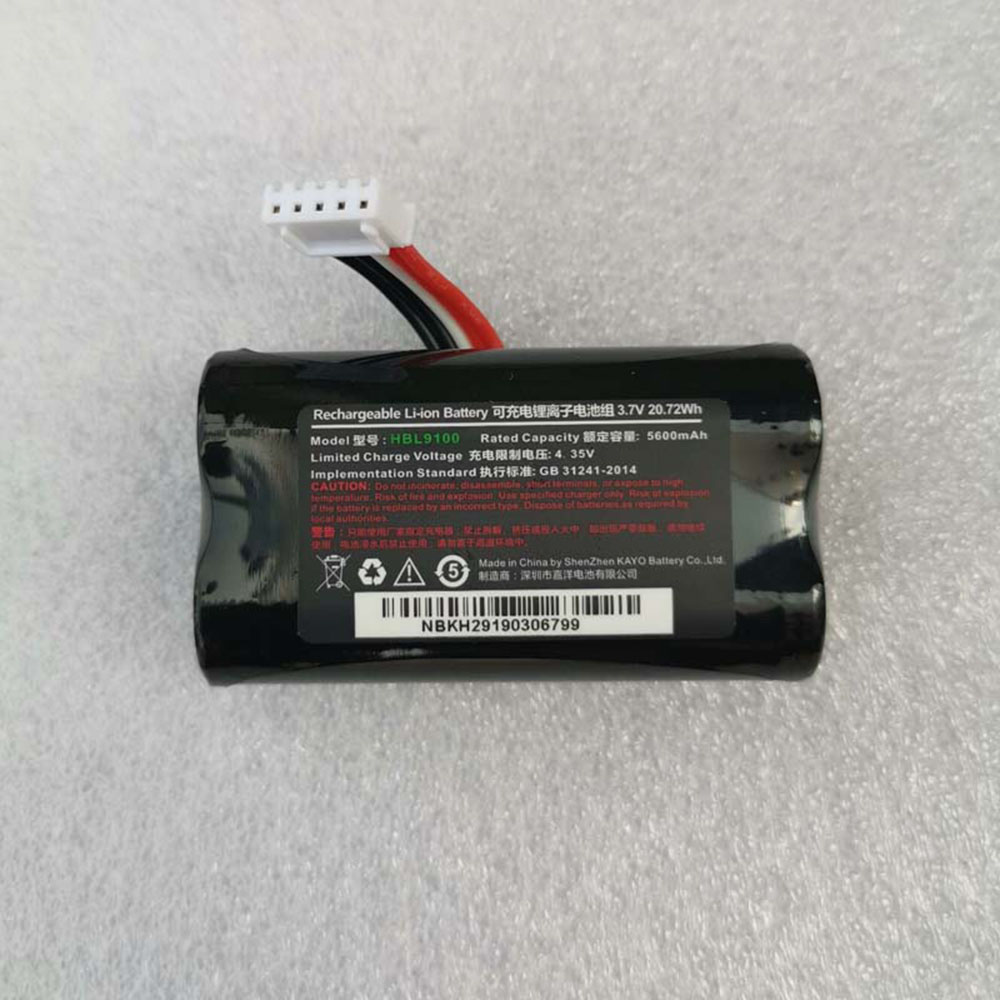  20.72Wh/5600mah 3.7V batterie