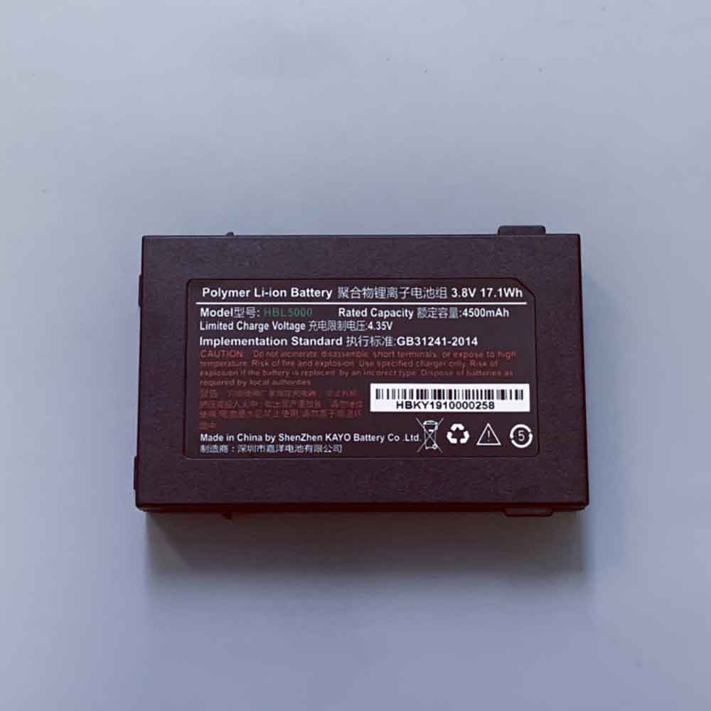 D 4500mAh 3.85V batterie