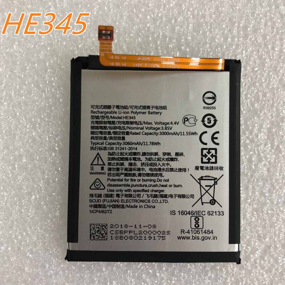 4 3000mAh 11.55Wh 3.85V/4.40V batterie