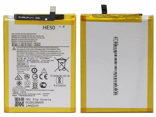 or 4850MAH/18.5WH 3.8V/4.4V batterie