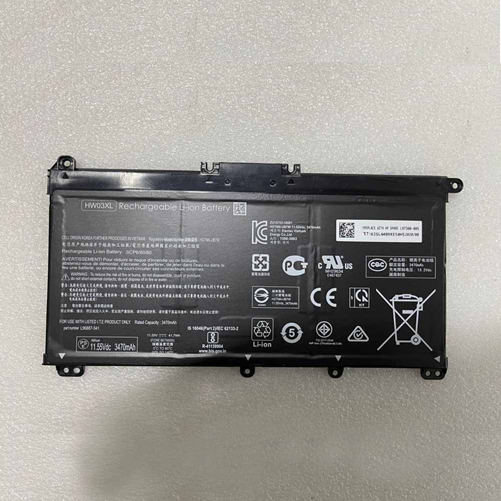 HP 41.7Wh /3470mAh 11.55V/13.2V batterie