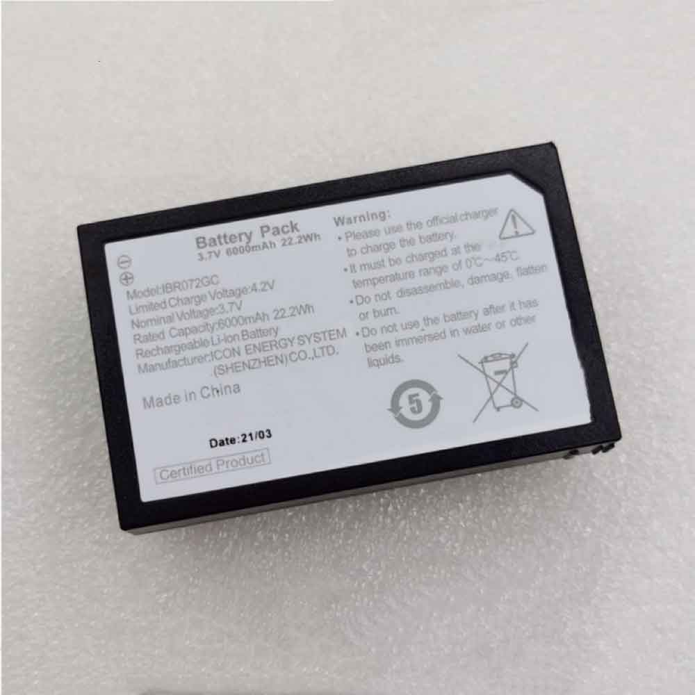 C 6000mAh 3.7V batterie