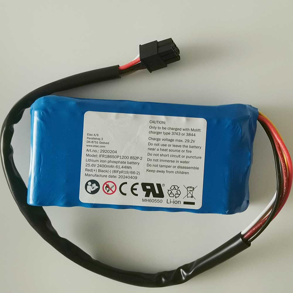 S 2400mAh 25.6V batterie