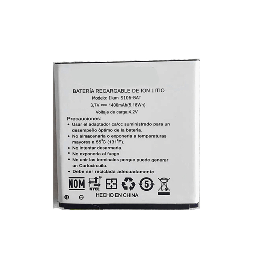 S 1400mAh/5.18WH 3.7V/4.2V batterie