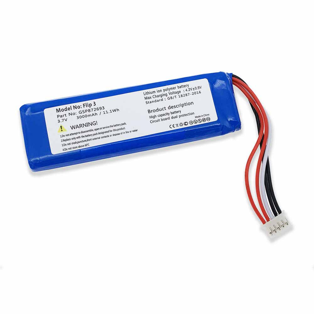 72 3000mAh 3.7V/4.2V batterie