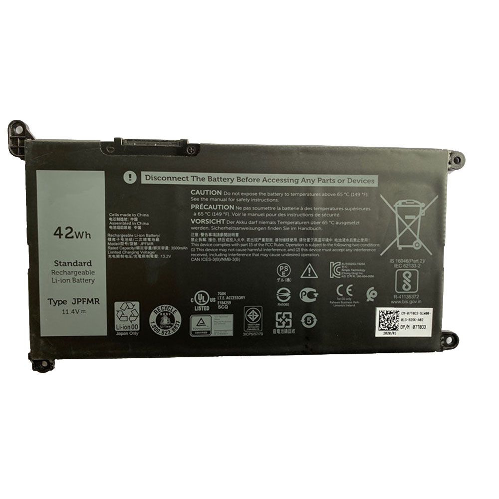 Dell 42Wh 11.4V/13.2V batterie