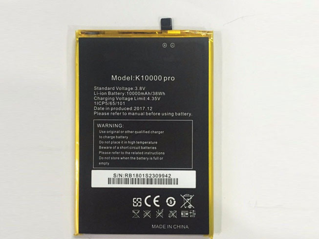 T 10000MAH/38WH 3.8V/4.35V batterie