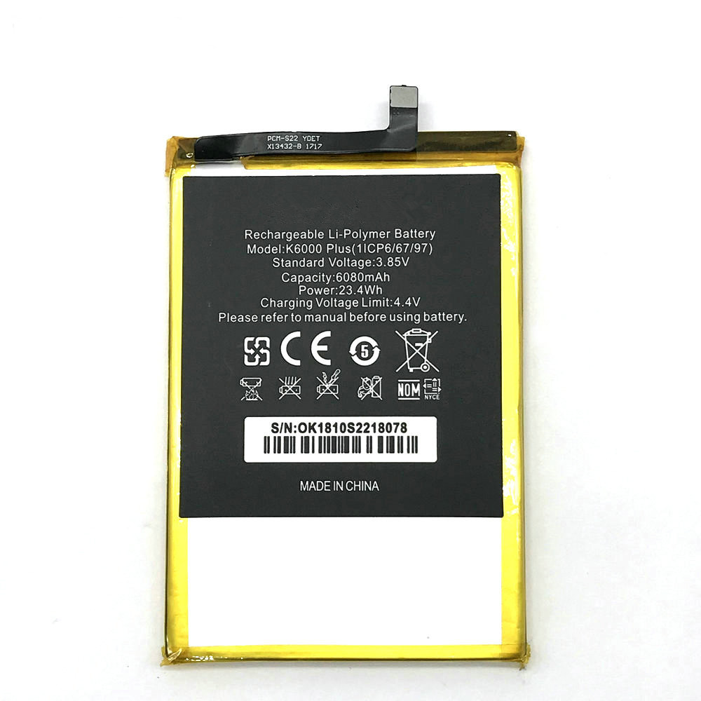  6080mAh/23.4WH 3.85V/4.4V batterie