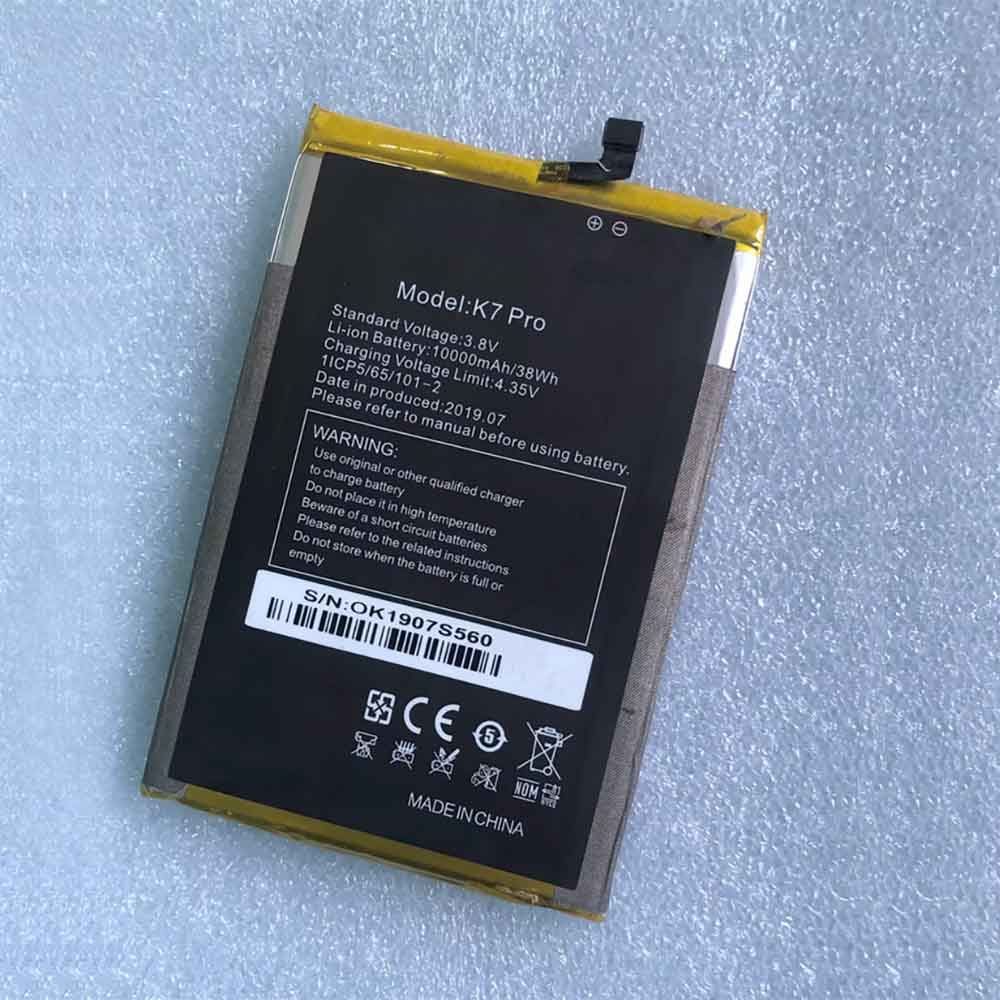  10000mAh 3.8V batterie