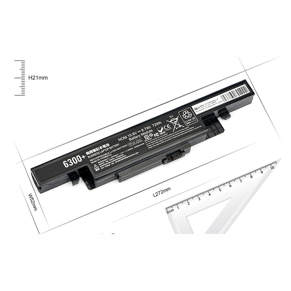 <br 6700mAh/72Wh 10.8V batterie