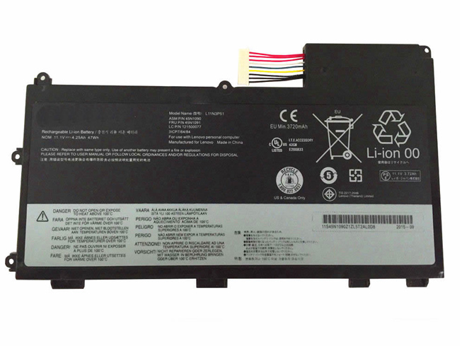 ThinkPad 47wh/4.25Ah 11.1V batterie